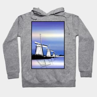 Kinderdijk Windmills Hoodie